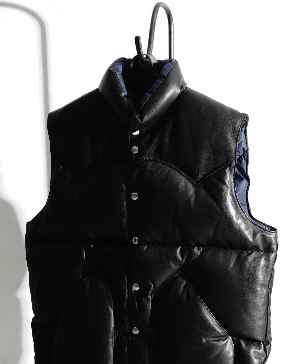 KAPTAIN SUNSHINE Rocky Mountain Featherbed キャプテンサンシャイン ロッキーマウンテンフェザーベッド レザー ダウン ベスト Leather Down Vest KSRM01【送料無料】