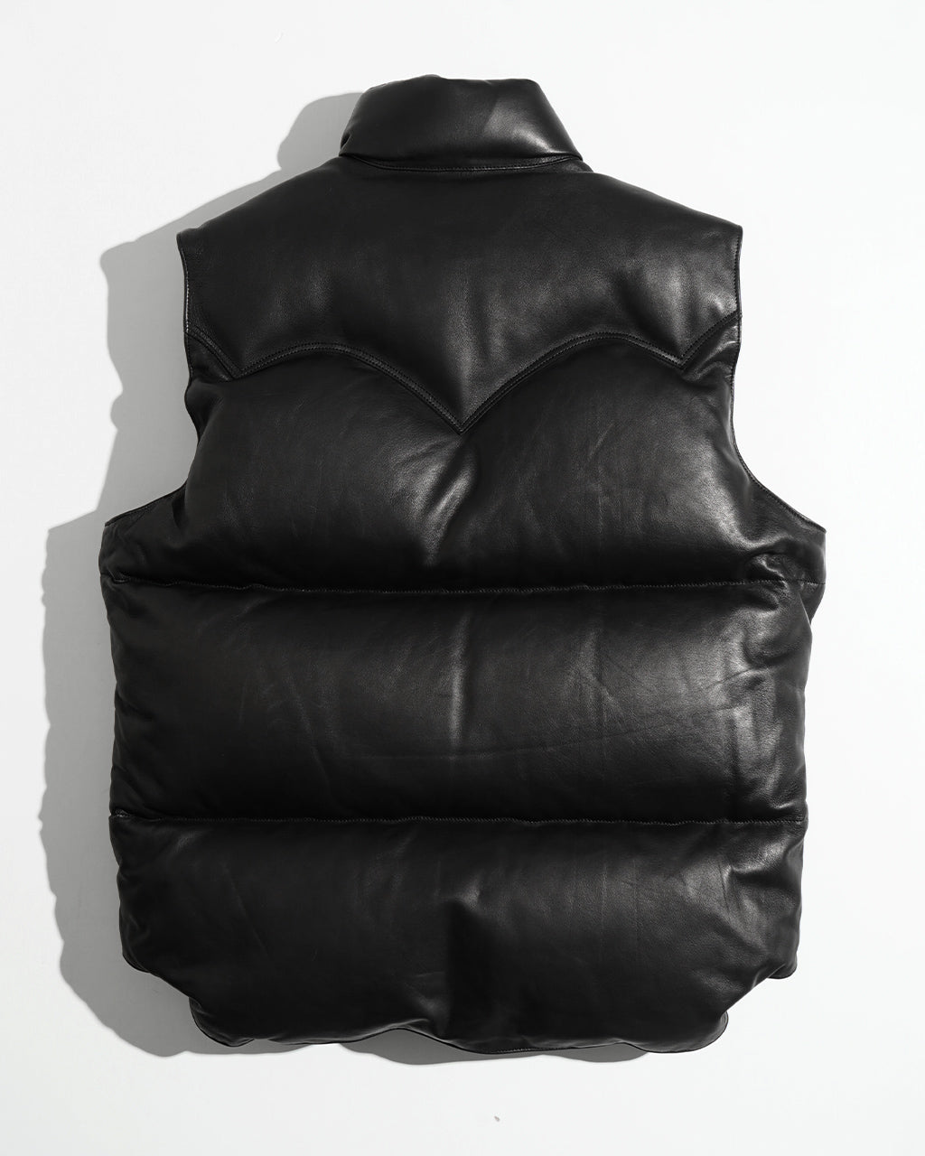 KAPTAIN SUNSHINE Rocky Mountain Featherbed キャプテンサンシャイン ロッキーマウンテンフェザーベッド レザー ダウン ベスト Leather Down Vest KSRM01【送料無料】