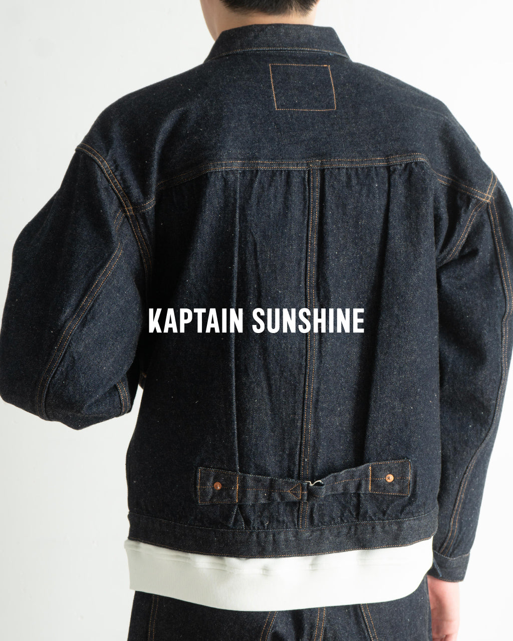 KAPTAIN SUNSHINE キャプテンサンシャイン デニム トラッカー 1ポケット ジャケット Denim Tracker 1P Jacket Gジャン KS25SJK27【クーポン対象外】【送料無料】