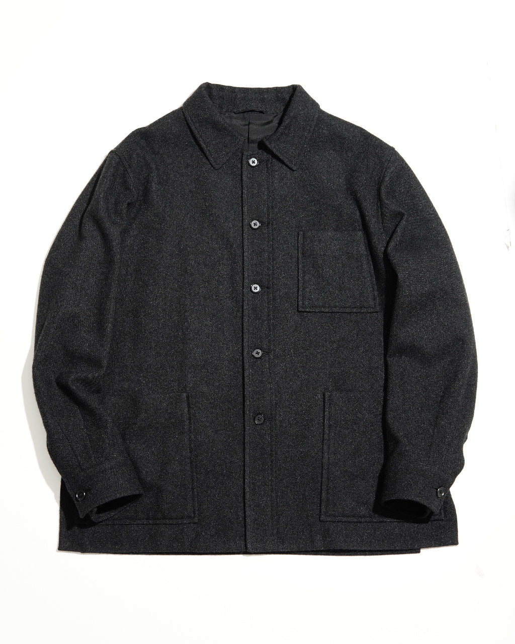 KAPTAIN SUNSHINE キャプテンサンシャイン ベビー カシミヤ シャツ ジャケット Baby Cashmere Shirt Jacket カバーオール アウター KS24FJK09【送料無料】