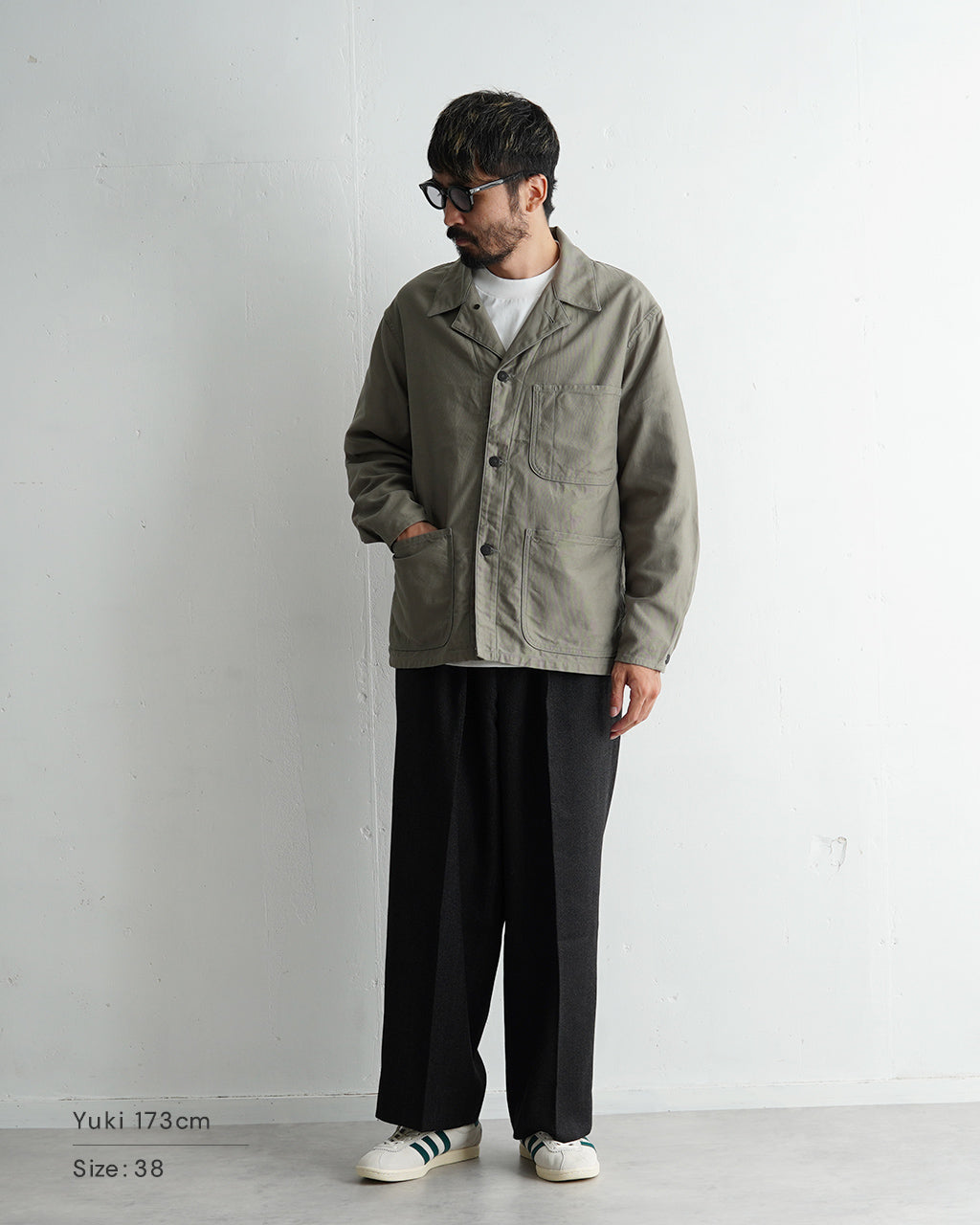 【SALE！40%OFF】KAPTAIN SUNSHINE キャプテンサンシャイン カバーオール ジャケット Coverall Jacket コットン 綿 KS24FJK13【送料無料】