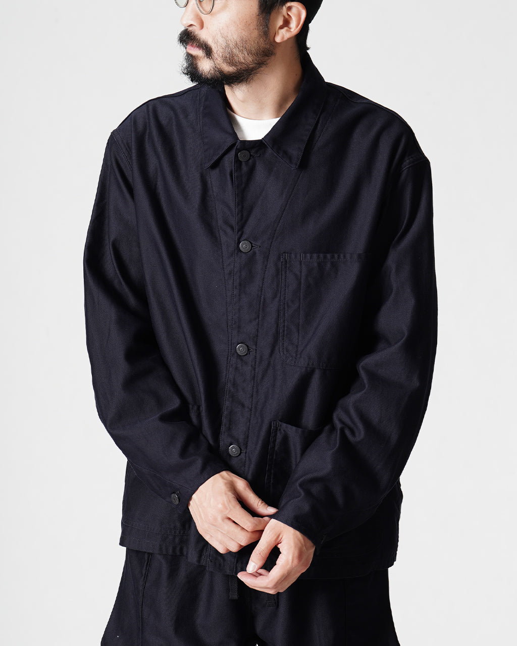 【SALE！40%OFF】KAPTAIN SUNSHINE キャプテンサンシャイン カバーオール ジャケット Coverall Jacket コットン 綿 KS24FJK13【送料無料】