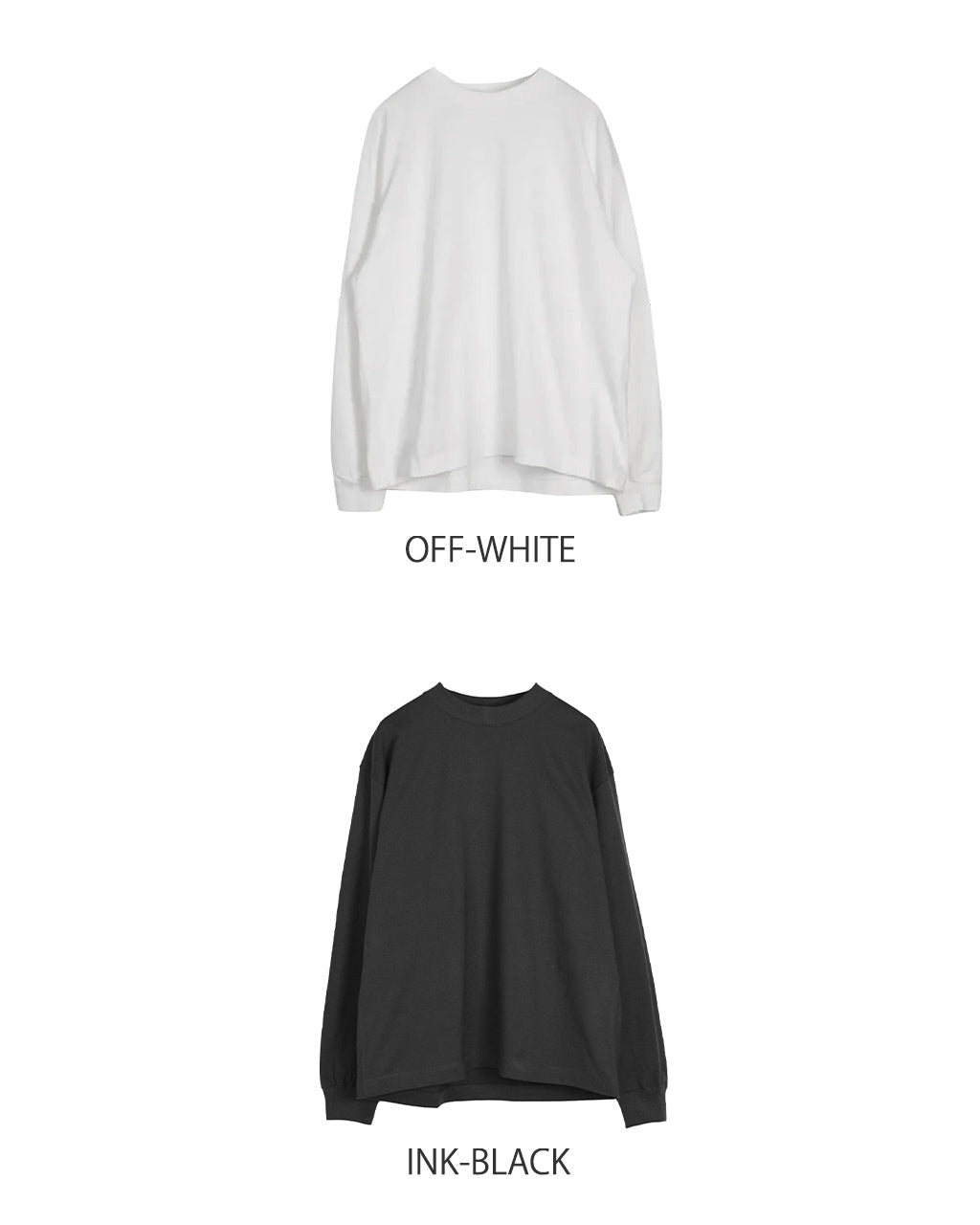 | point×10 | Suvin Supima Tube L/S Tee Heavy KSBSCS01