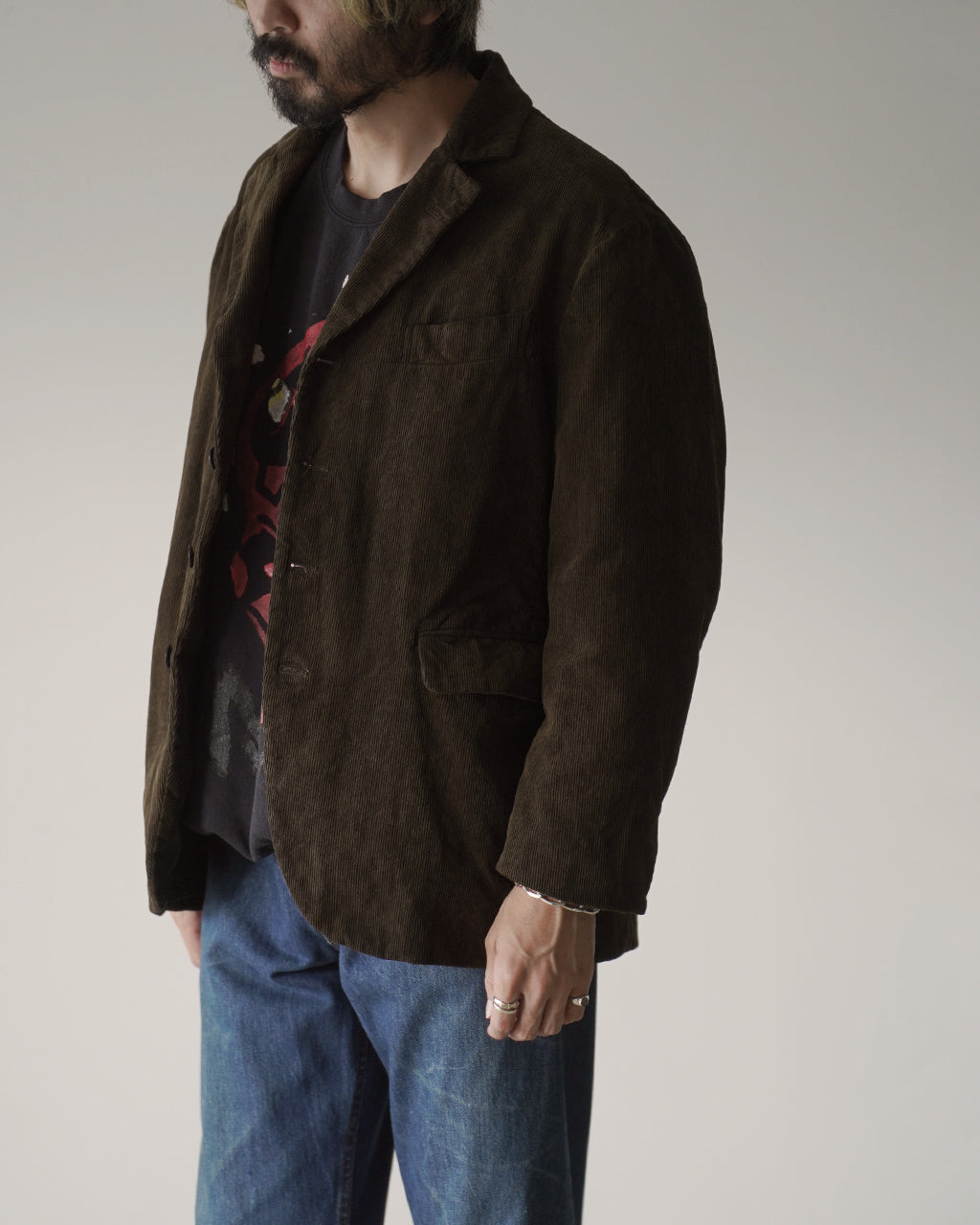 Corduroy Mud-dyed 4B Jacket KS26FJK26