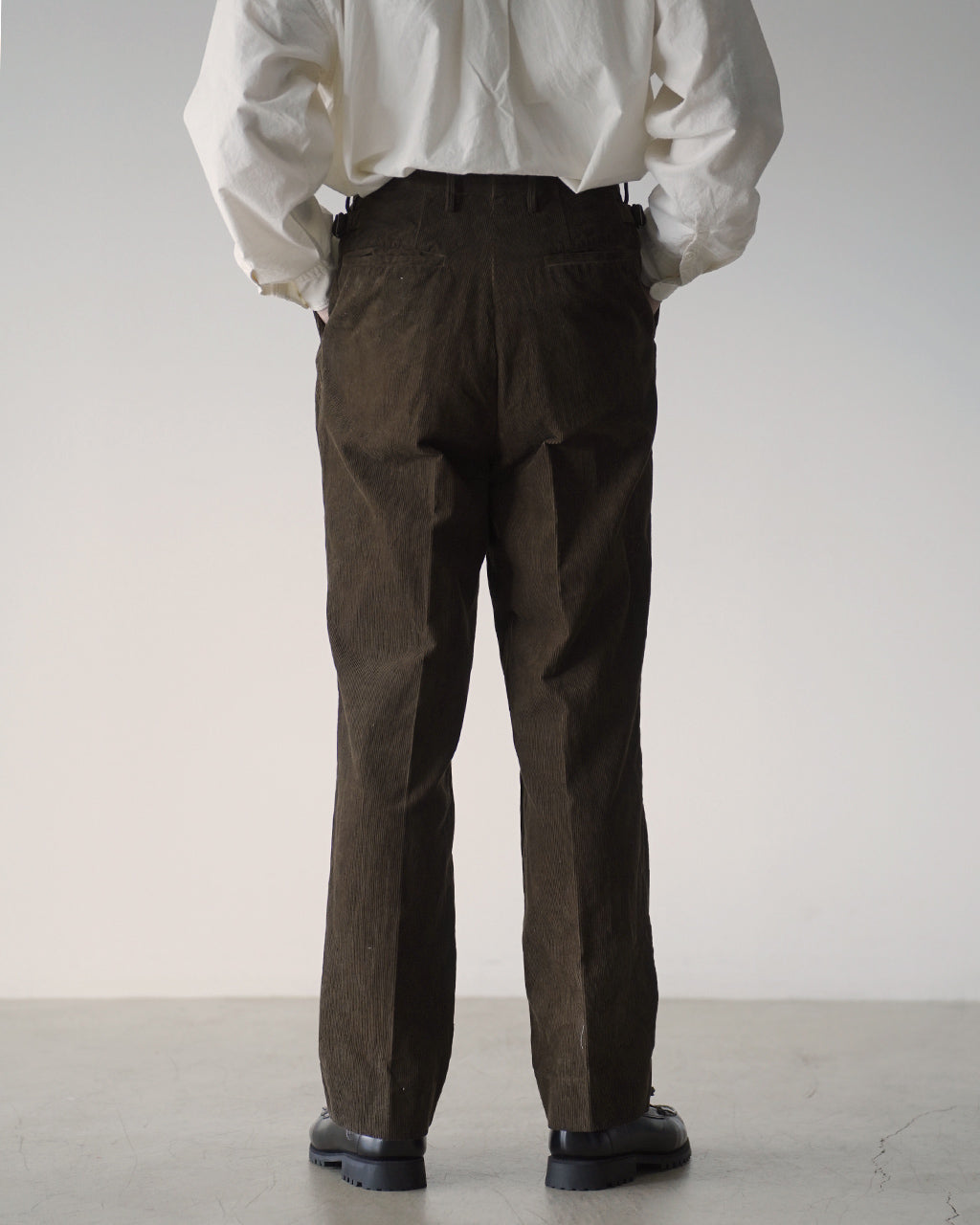 Corduroy Mud-dyed Shoecut Slacks KS26FPT21