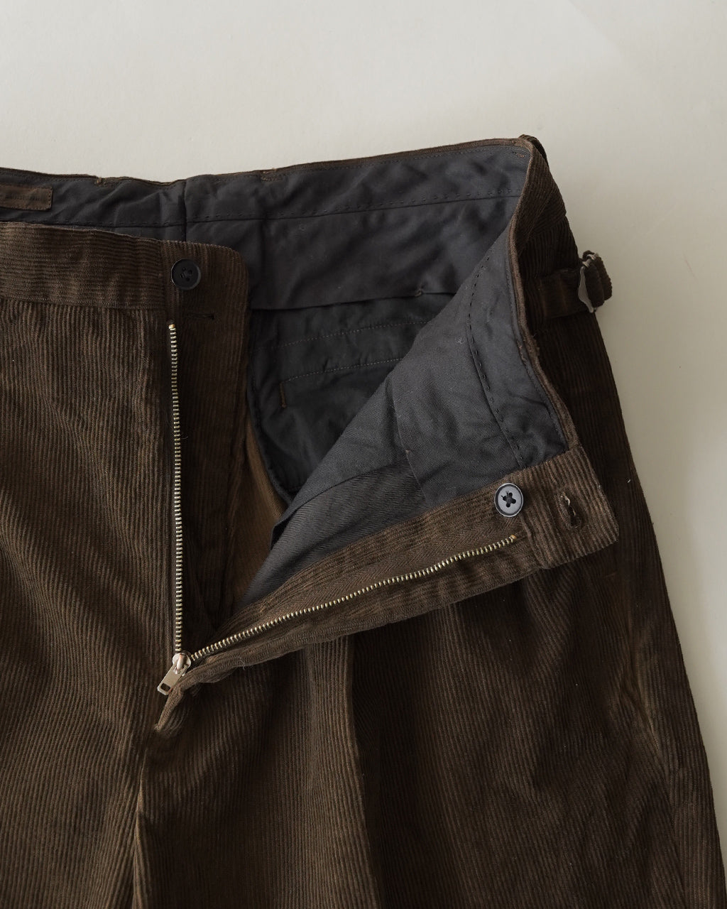 Corduroy Mud-dyed Shoecut Slacks KS26FPT21