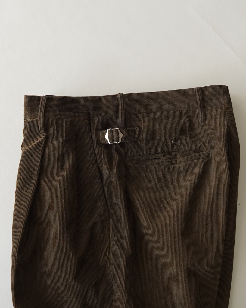 Corduroy Mud-dyed Shoecut Slacks KS26FPT21