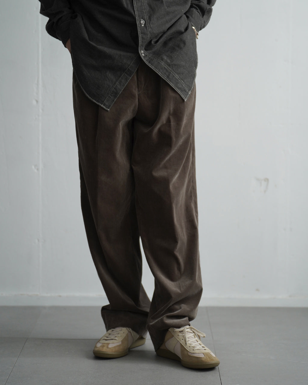 Cotton Corduroy Shoecut Slacks KS26FPT02