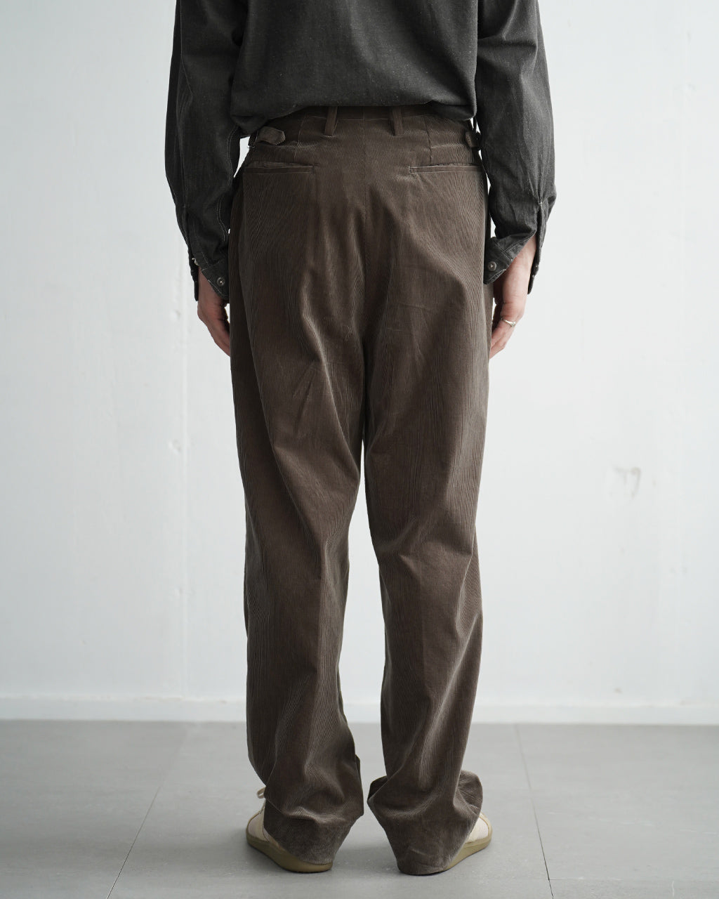 Cotton Corduroy Shoecut Slacks KS26FPT02