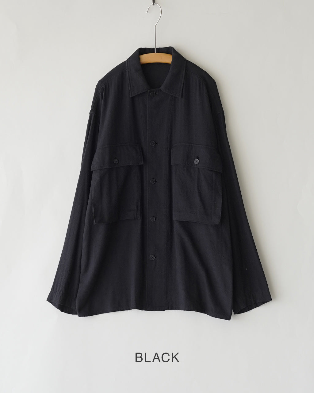 Silk Flannel Field Shirt Jacket KS26FSH06