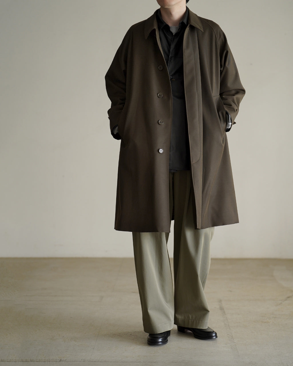 Wool Cavalry Walker Coat KSBSCO01