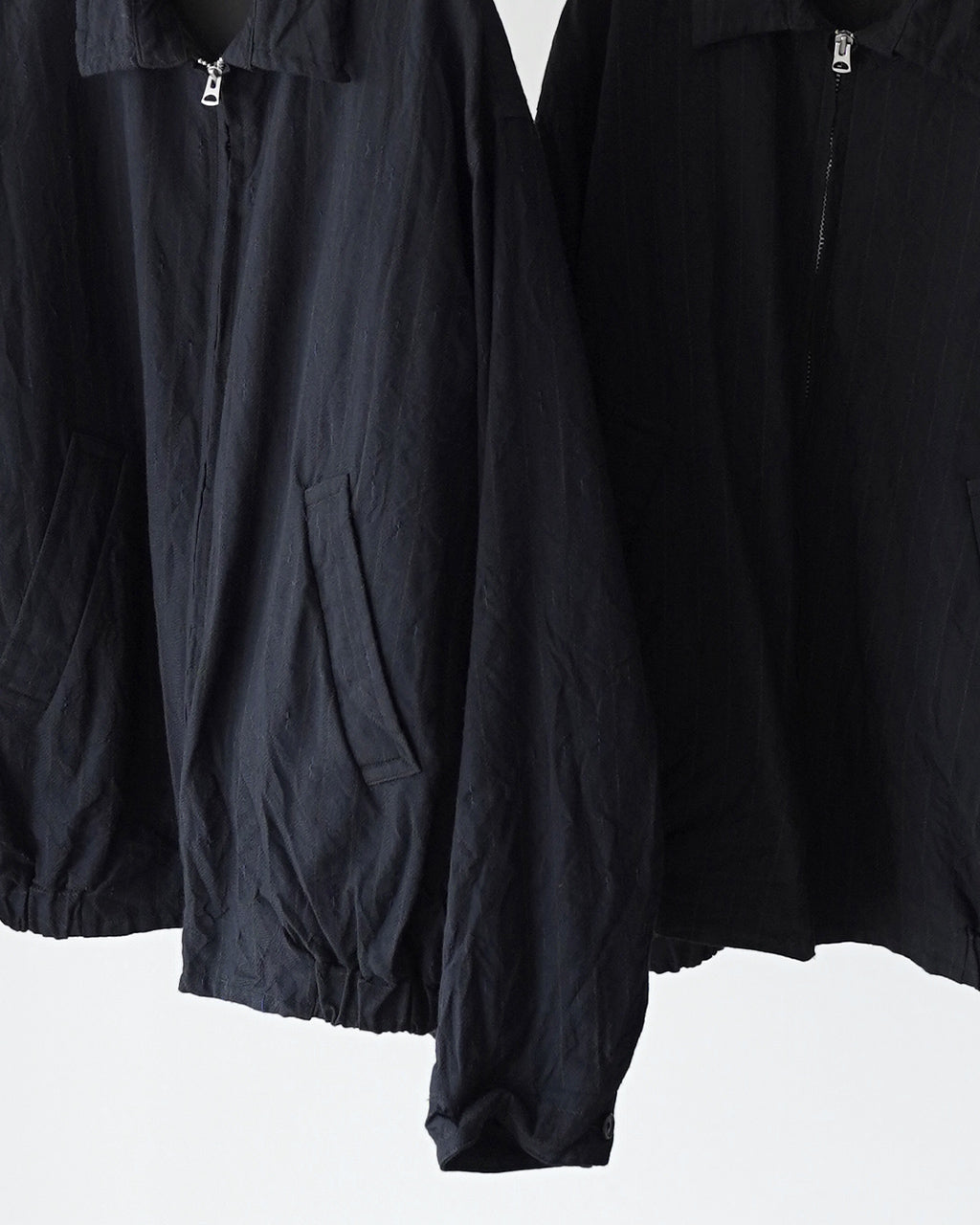 Wool Stripe Zip Blouson KS26FJK21