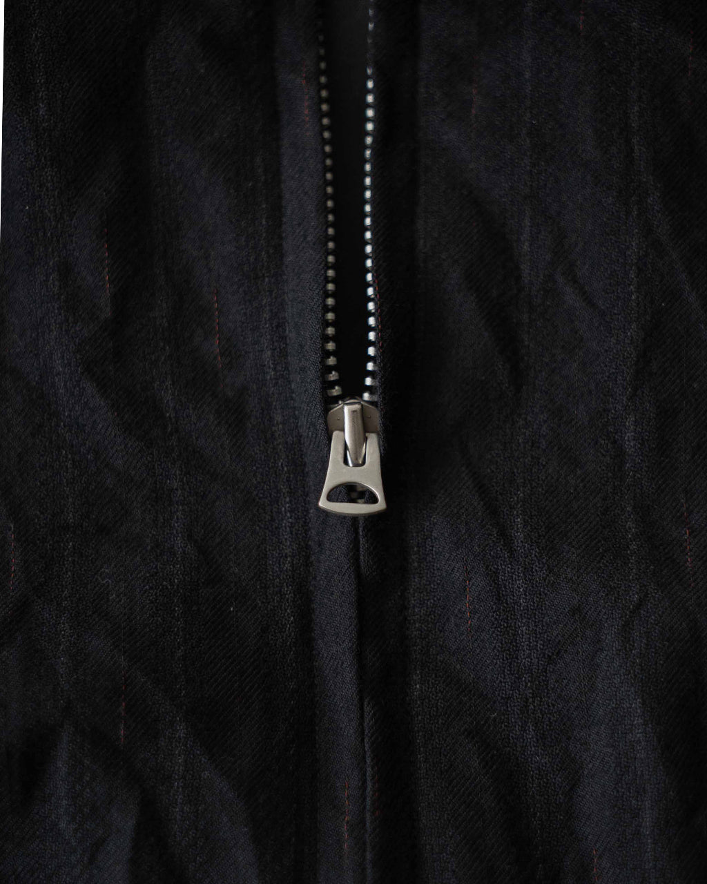 Wool Stripe Zip Blouson KS26FJK21