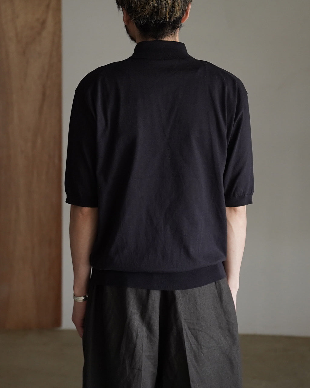 Cotton Knit Poloshirt KS26SKN08