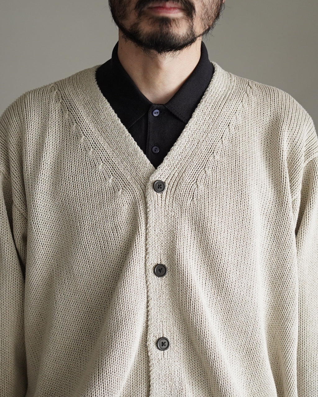 Cotton Washi Hand Frame Cardigan KS26SKN01