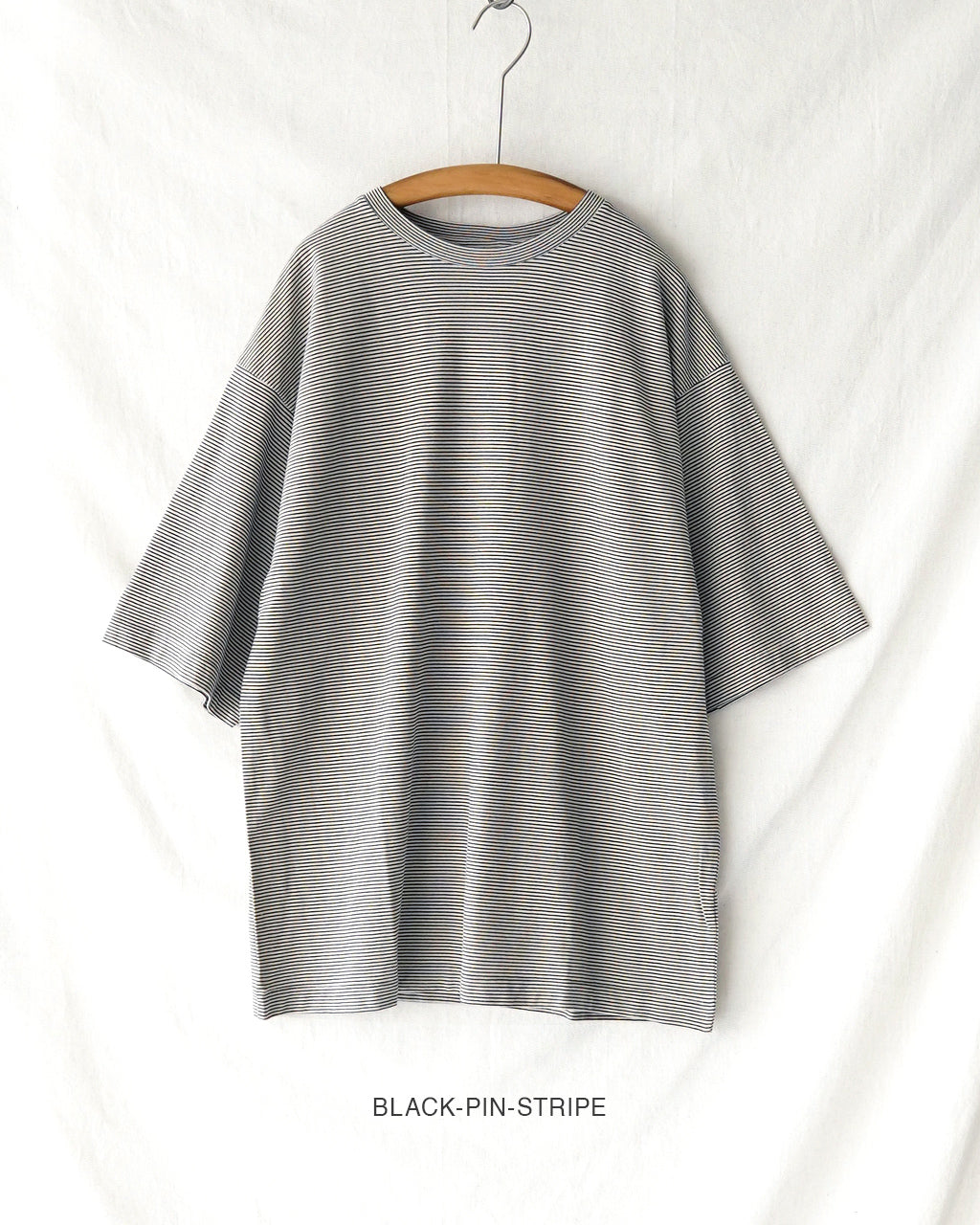 Hard Twisted Stripe Jersey Half-sleeve Tee KS26SCS08