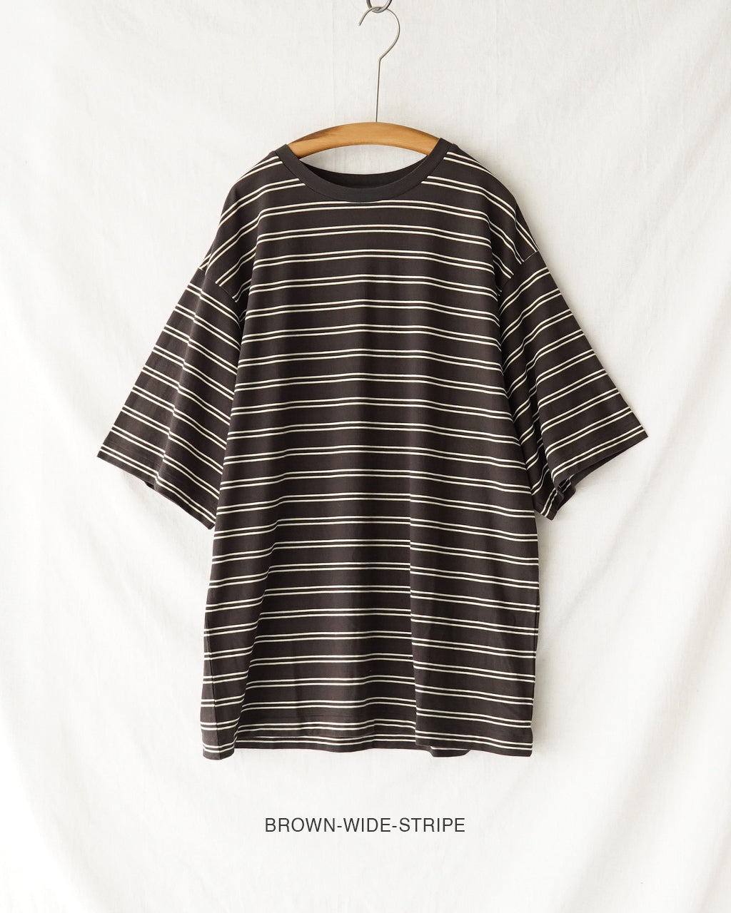 Hard Twisted Stripe Jersey Half-sleeve Tee KS26SCS08