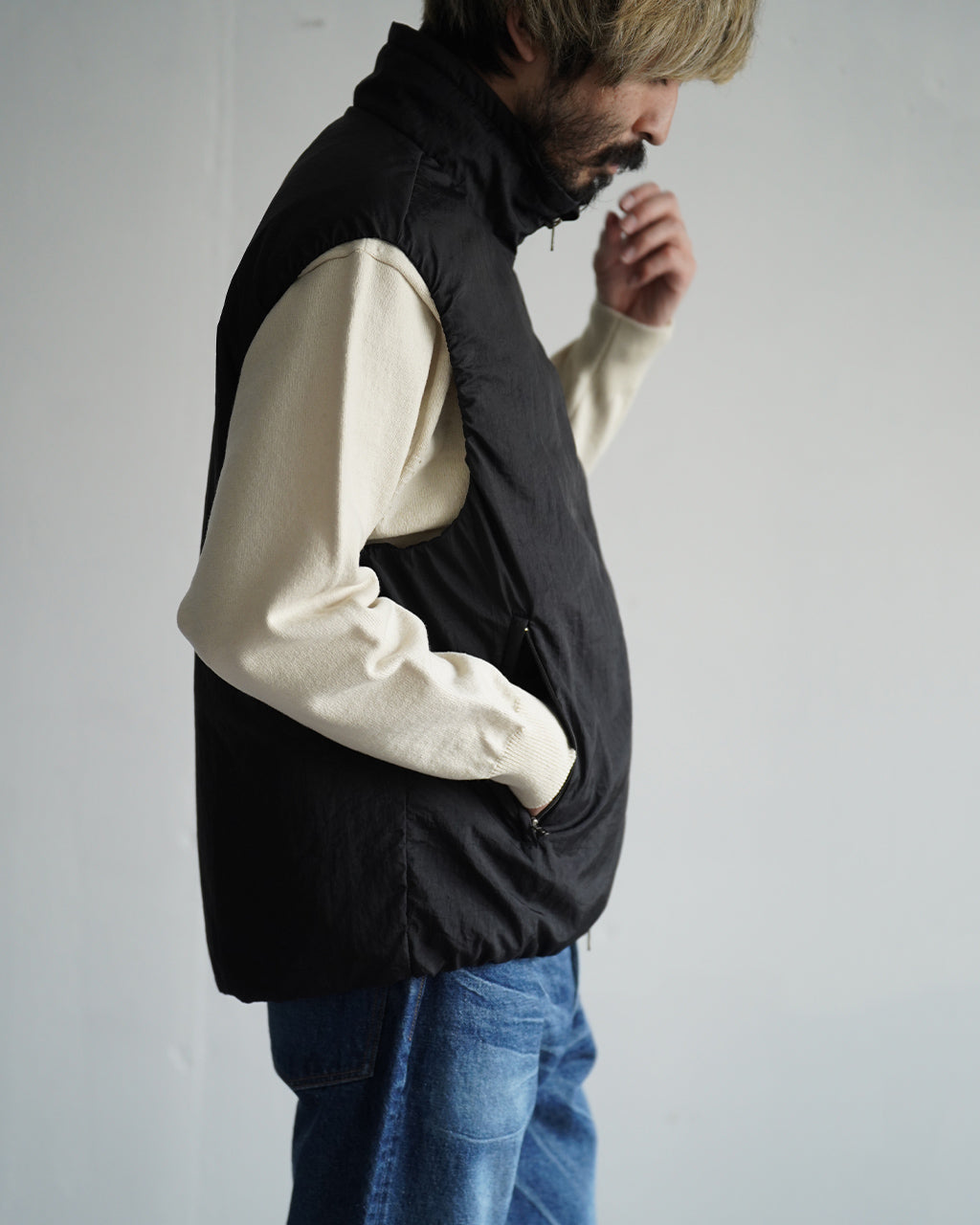 KAPTAIN SUNSHINE Puff Vest KS26FVT01 キャプテンサンシャイン メンズ