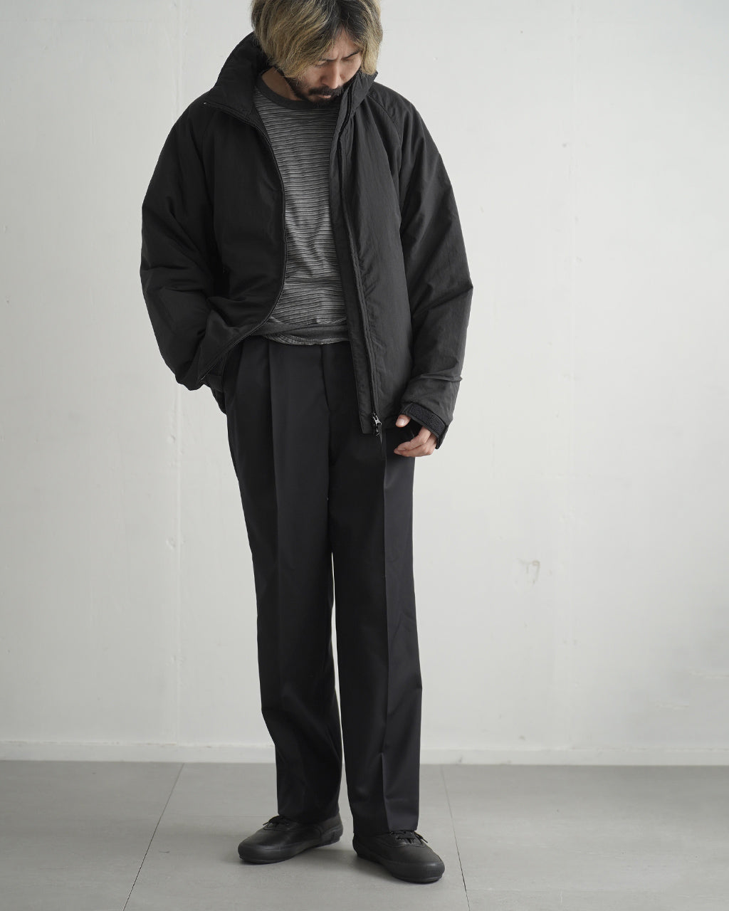 KAPTAIN SUNSHINE Shrink Nylon Puffer Jacket KS26FJK17 キャプテン