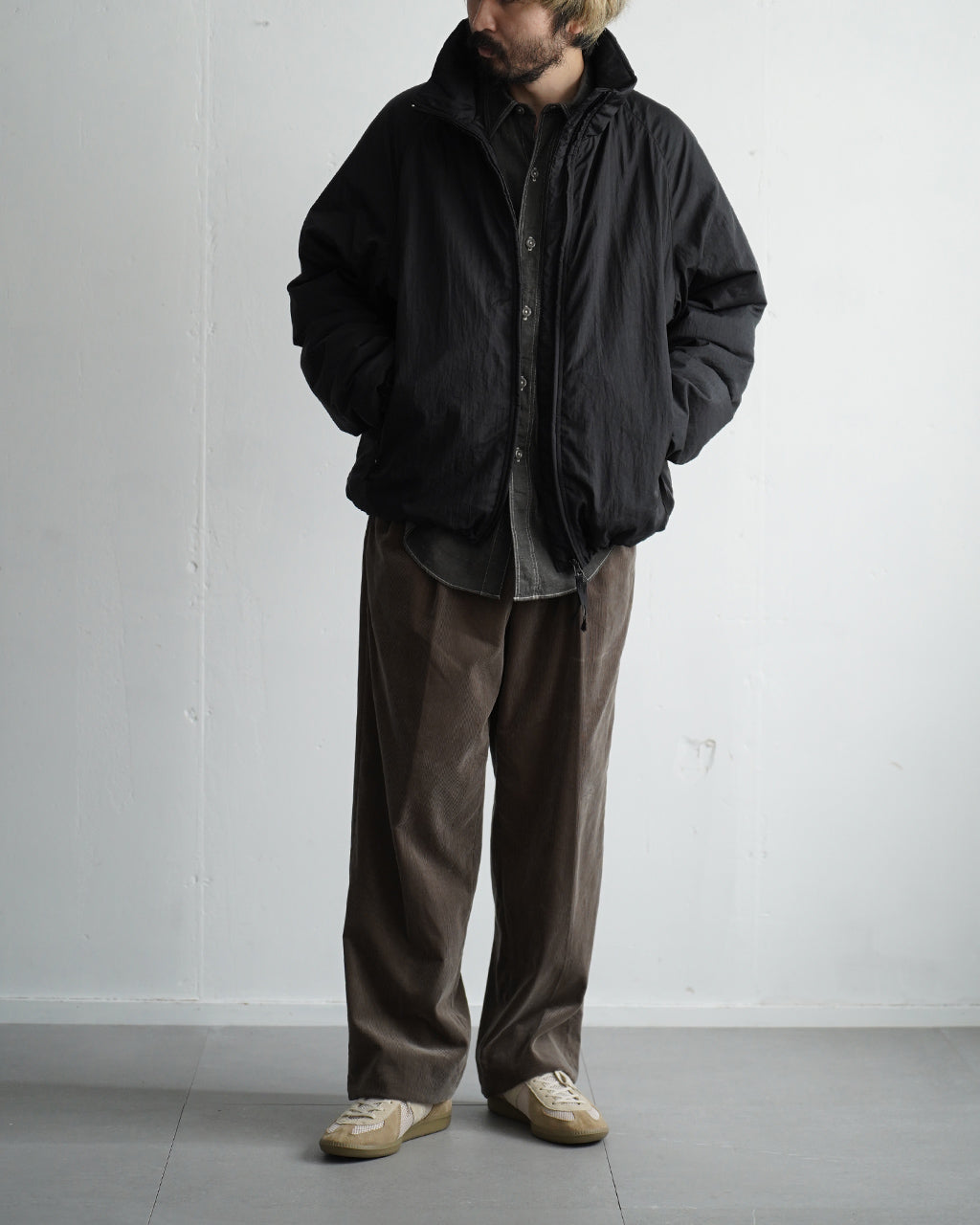 KAPTAIN SUNSHINE Shrink Nylon Puffer Jacket KS26FJK17 キャプテン
