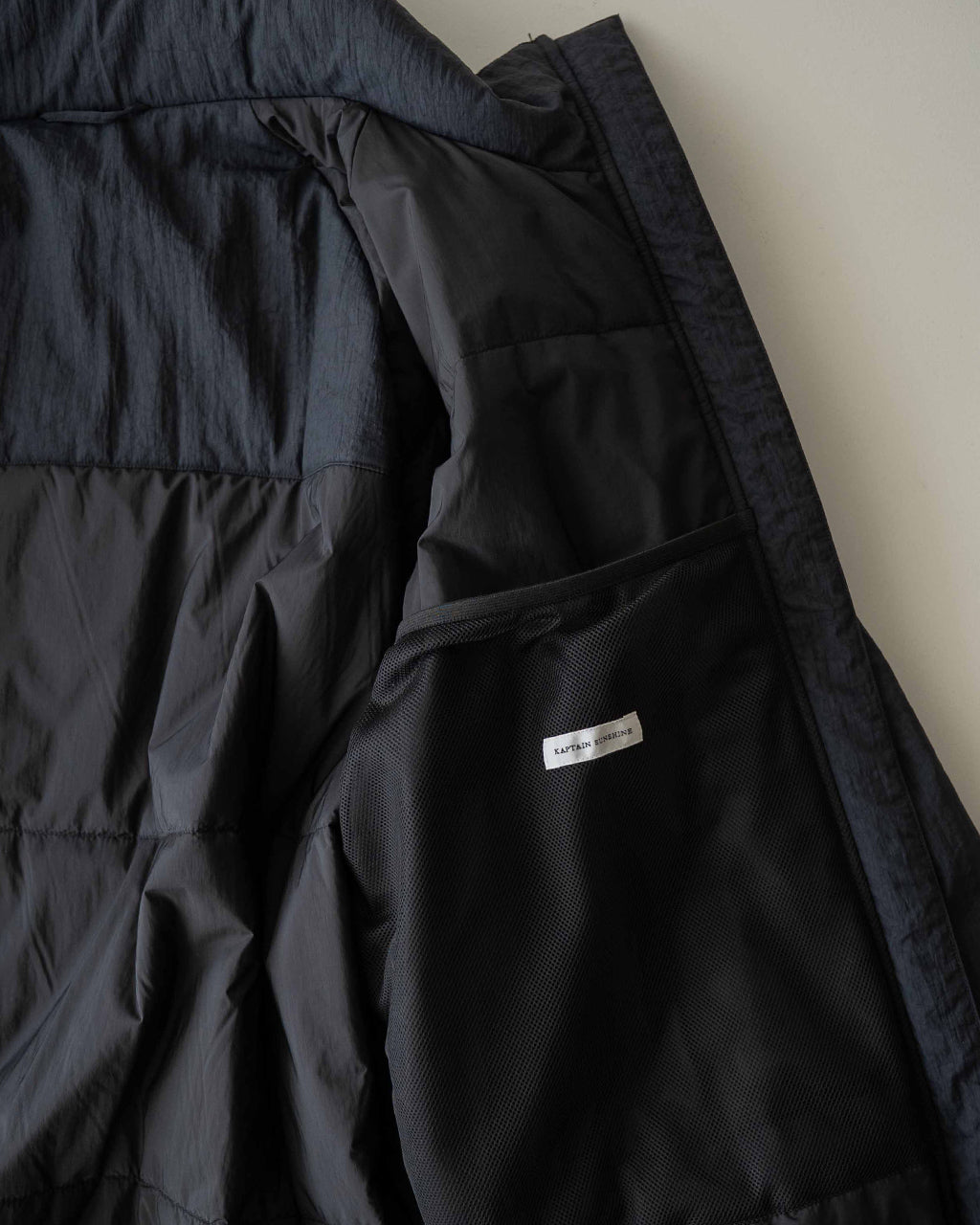 KAPTAIN SUNSHINE Shrink Nylon Puffer Jacket KS26FJK17 キャプテン
