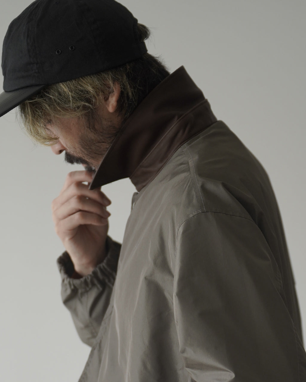 Silk Poly Coach Jacket KS26FJK19