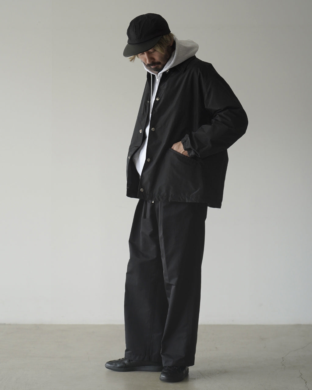 Silk Poly Coach Jacket KS26FJK19