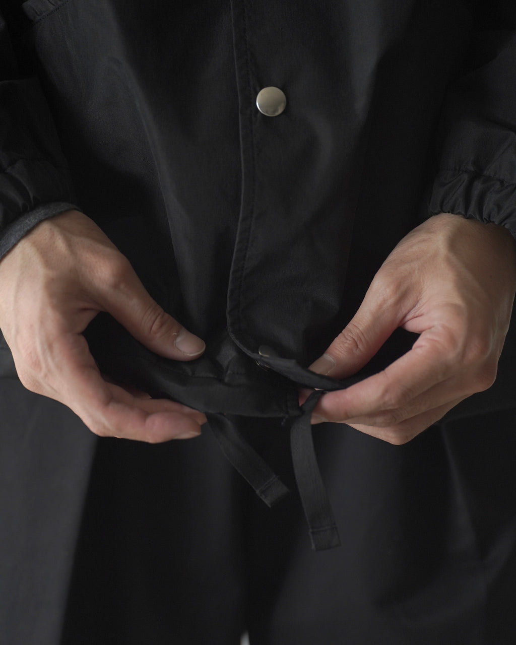 Silk Poly Coach Jacket KS26FJK19