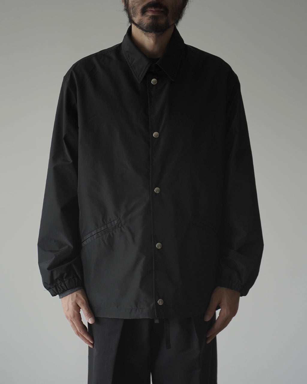 KAPTAIN SUNSHINE Silk Poly Coach Jacket KS26FJK19 キャプテン