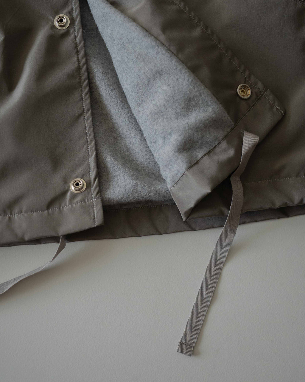 Silk Poly Coach Jacket KS26FJK19