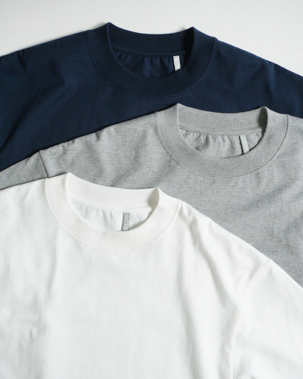 KAPTAIN SUNSHINE ロングスリーブ Tシャツ Suvin Supima Tube L/S Tee