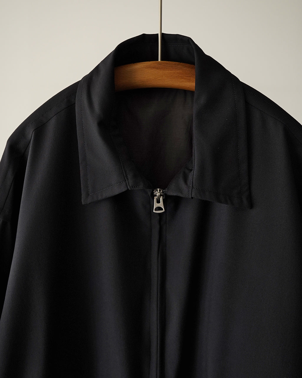 Wool Poplin Zip Blouson KS26SJK09