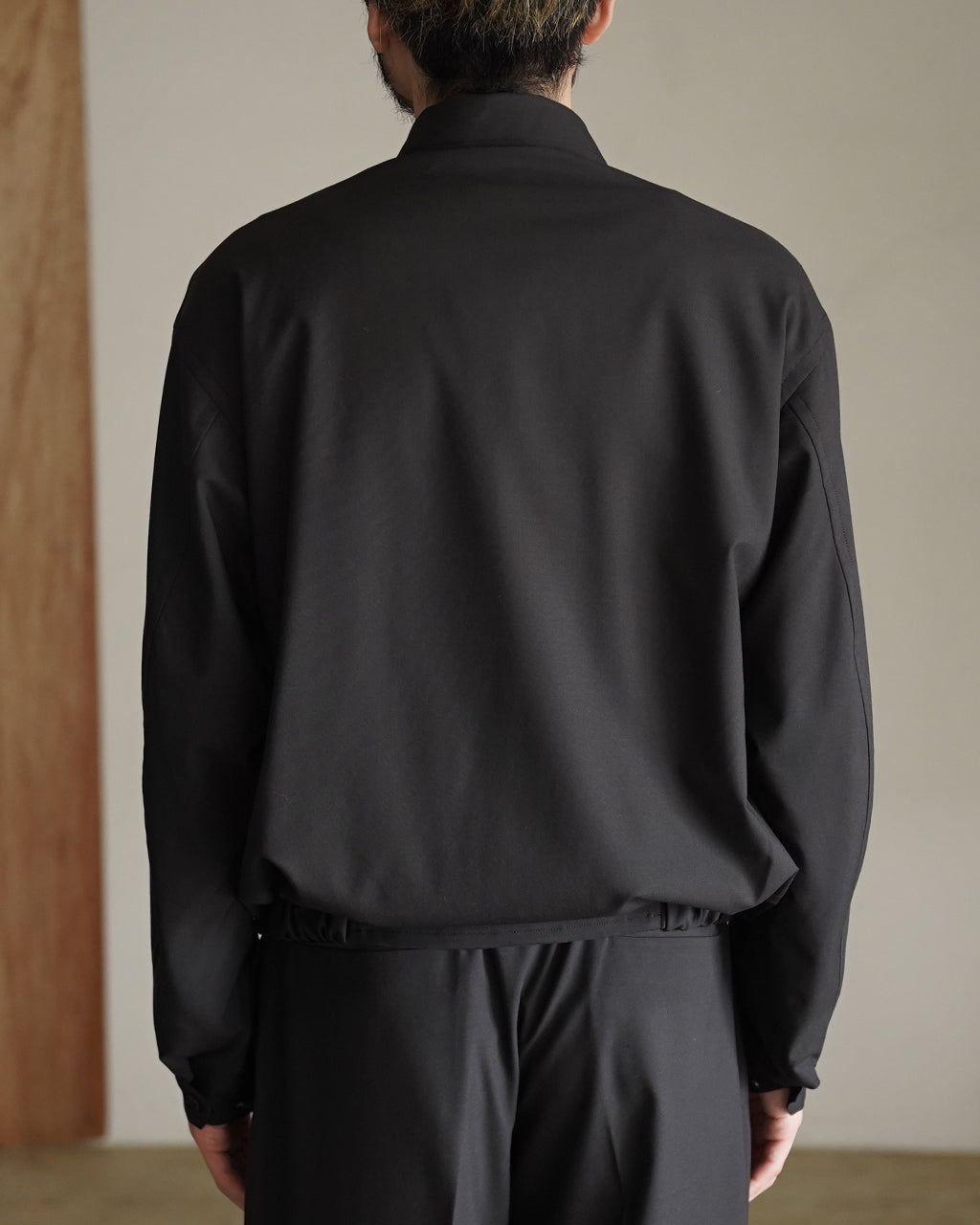 ジップブルゾン茶ROCKYTINTIN様 TAION(タイオン)NON DOWN REVERSIBLE VET BLOUSON ノンダウン
