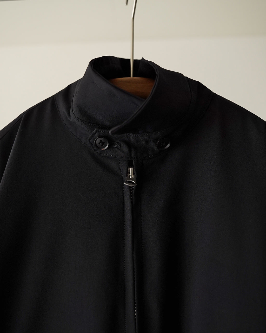 Wool Poplin Zip Blouson KS26SJK09