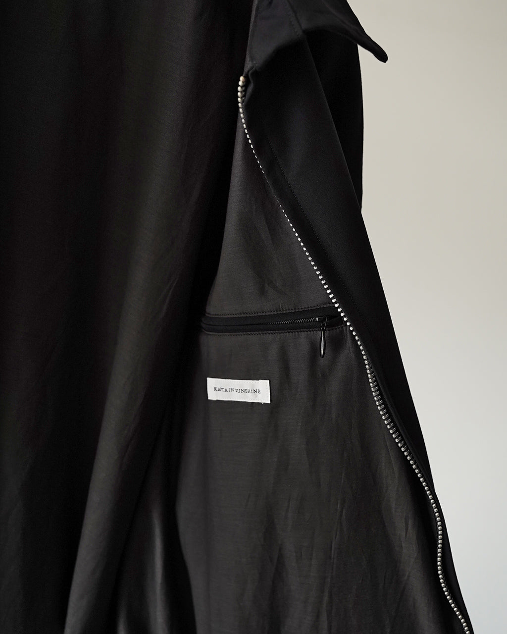 Wool Poplin Zip Blouson KS26SJK09