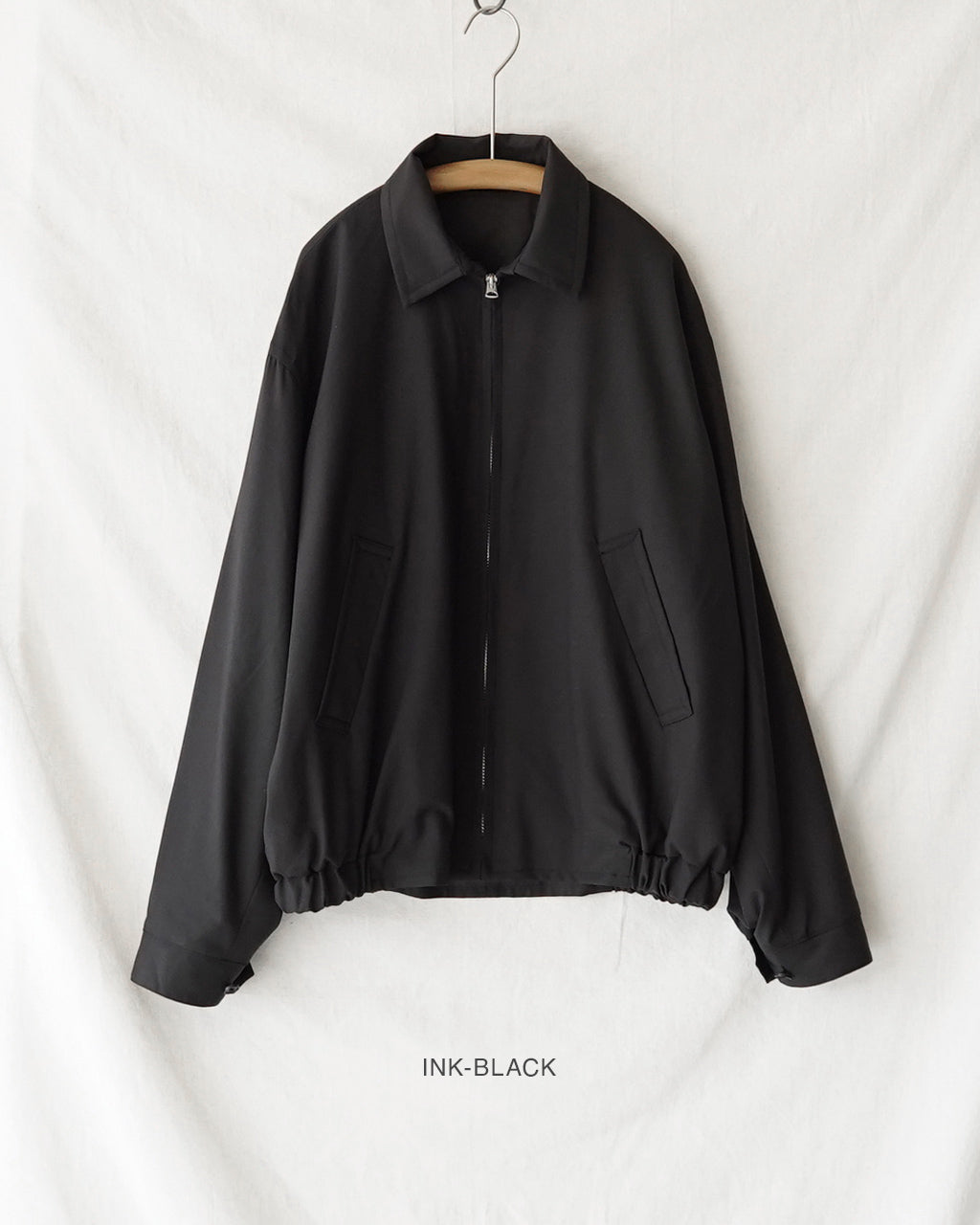 Wool Poplin Zip Blouson KS26SJK09