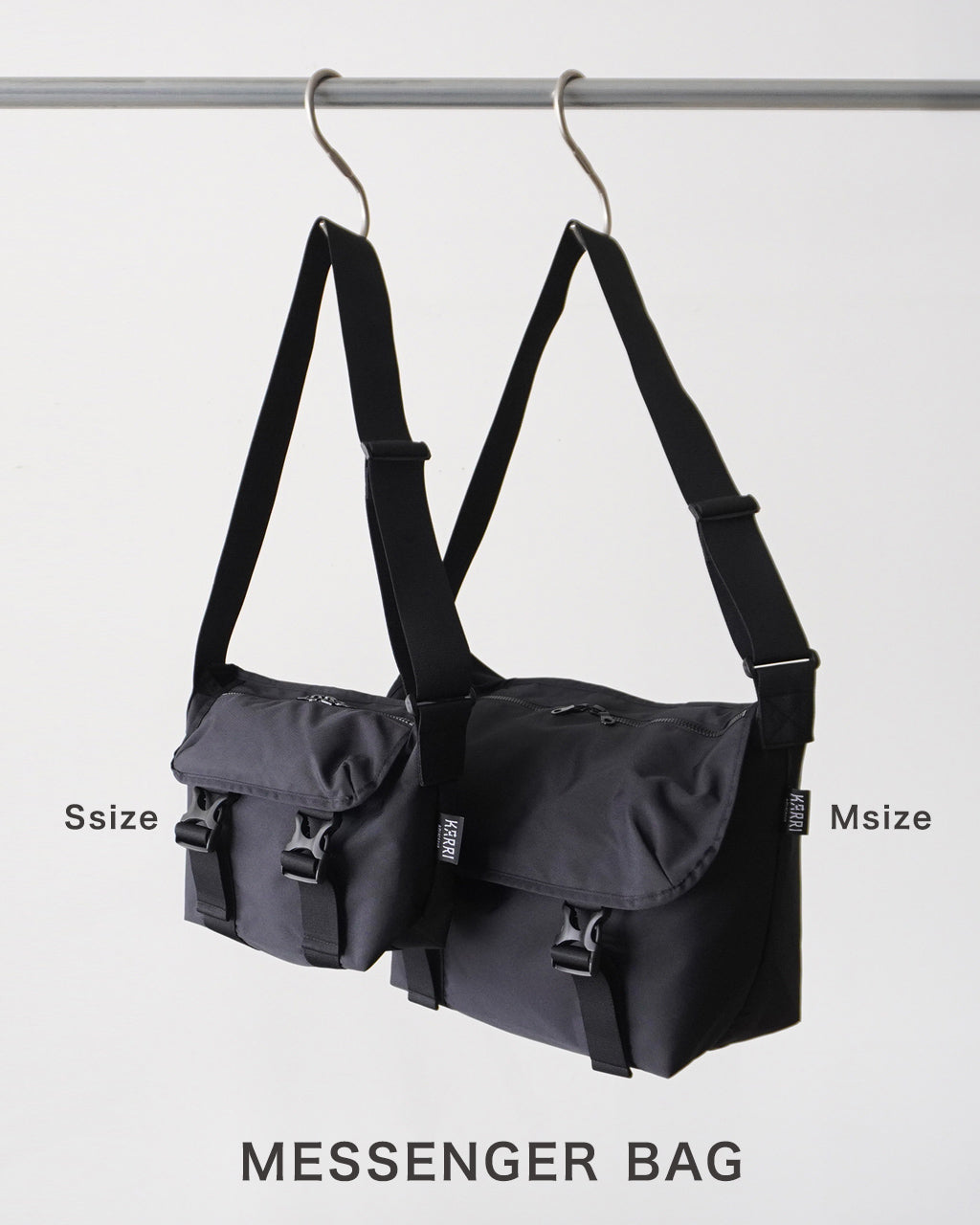 MESSENGER BAG K010-M-BL