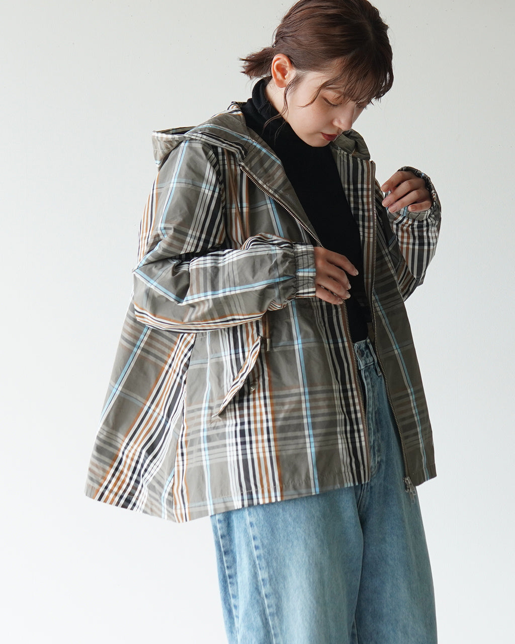 KELEN ケレン チェック パーカー ジャケット CHECK HOODIE JACKET ""VICKY"" フーディー LKL24FJK2037【送料無料】