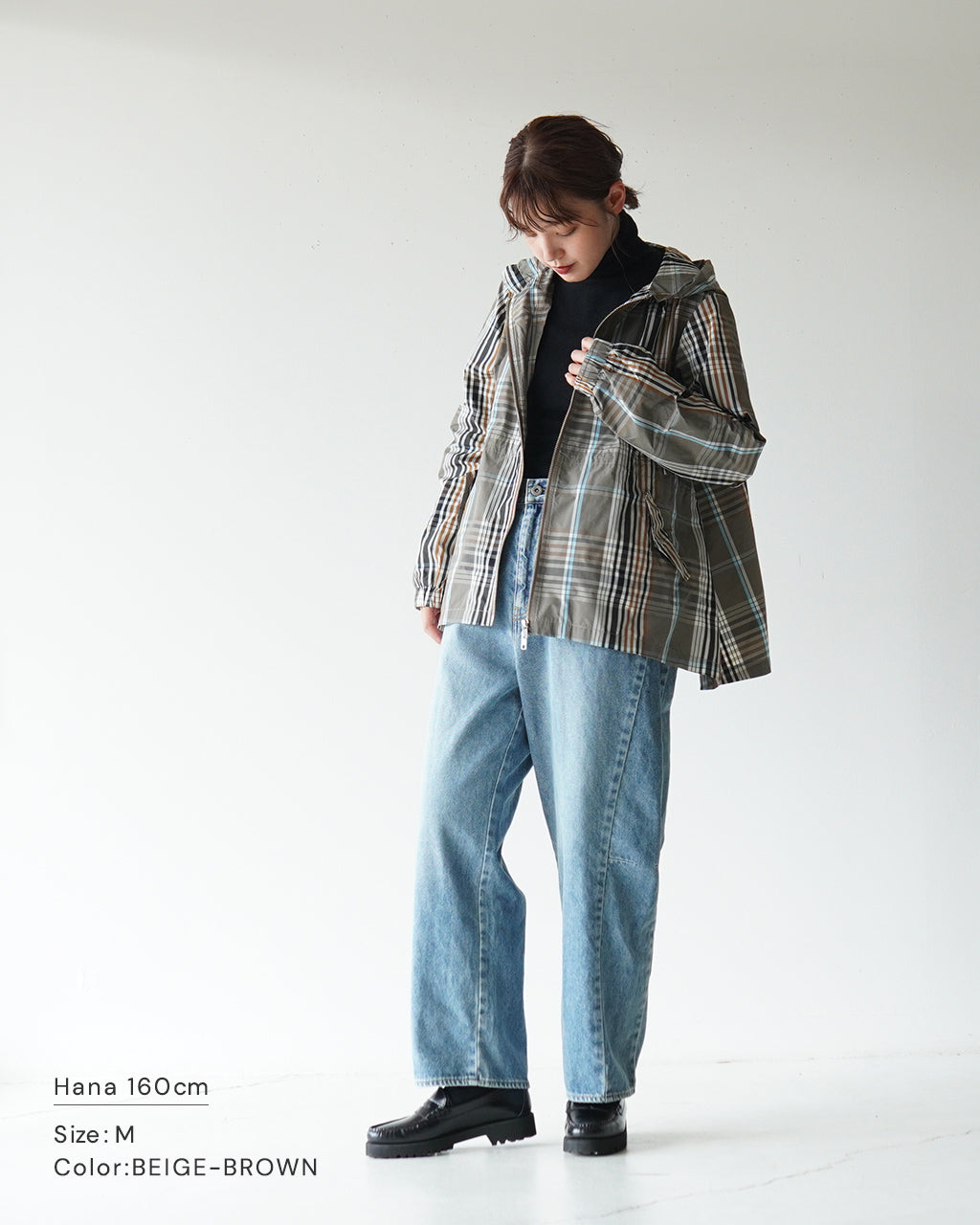 KELEN ケレン チェック パーカー ジャケット CHECK HOODIE JACKET ""VICKY"" フーディー LKL24FJK2037【送料無料】