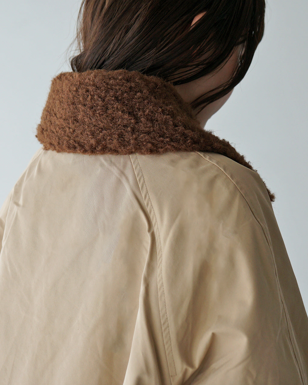 【SALE！30%OFF】KHA:KI カーキ バルカラー コート REMOVAL COLLAR COAT バルマカーン アウター MIL24FJK3217【送料無料】