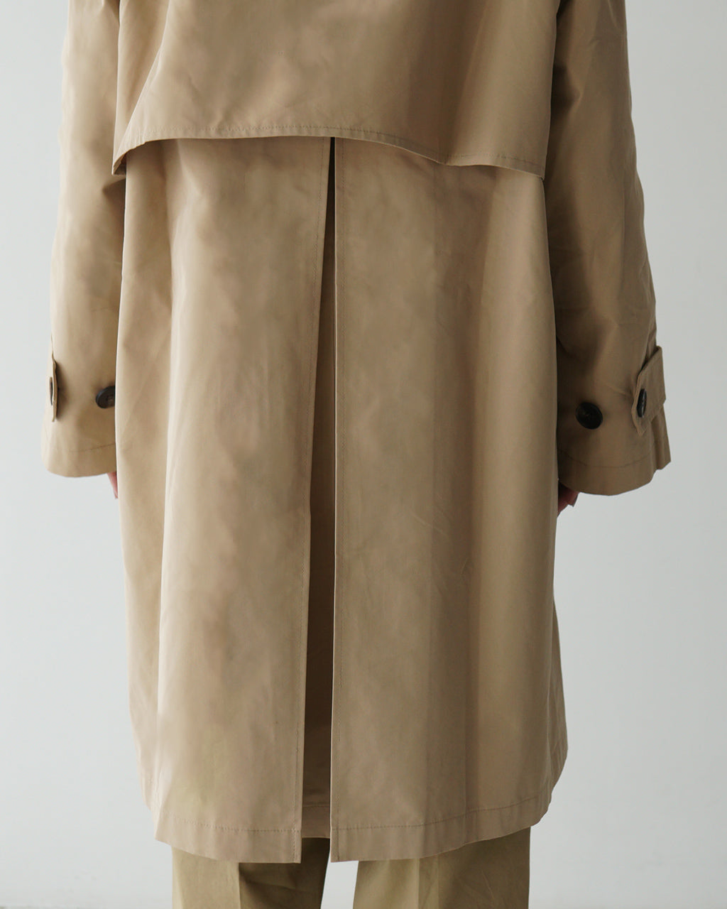 【SALE！30%OFF】KHA:KI カーキ バルカラー コート REMOVAL COLLAR COAT バルマカーン アウター MIL24FJK3217【送料無料】