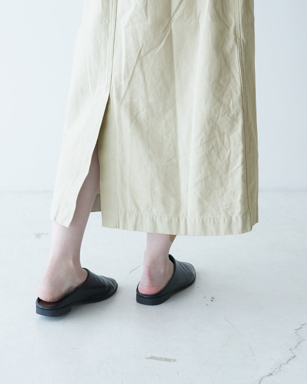 KHA:KI カーキ ファティーグスカート FATIGUE SKIRT Iラインシルエット ミリタリースカート MIL25HSK3096【送料無料】