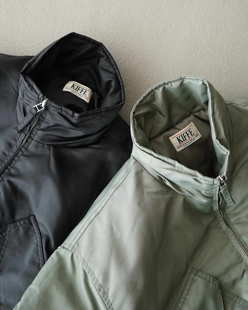 KIFFE キッフェ ミリタリー スタンド カラー ジャケット MILITARY STAND COLLAR JACKET KF242NY00042【送料無料】