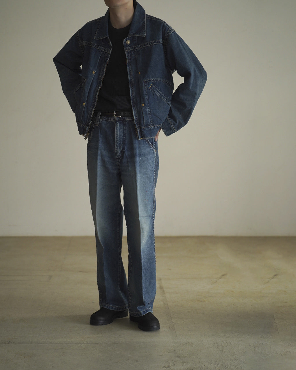KOOKY ZOO DINNER JEAN JACKET USED KZF6-06-1 クーキーズー ディナー