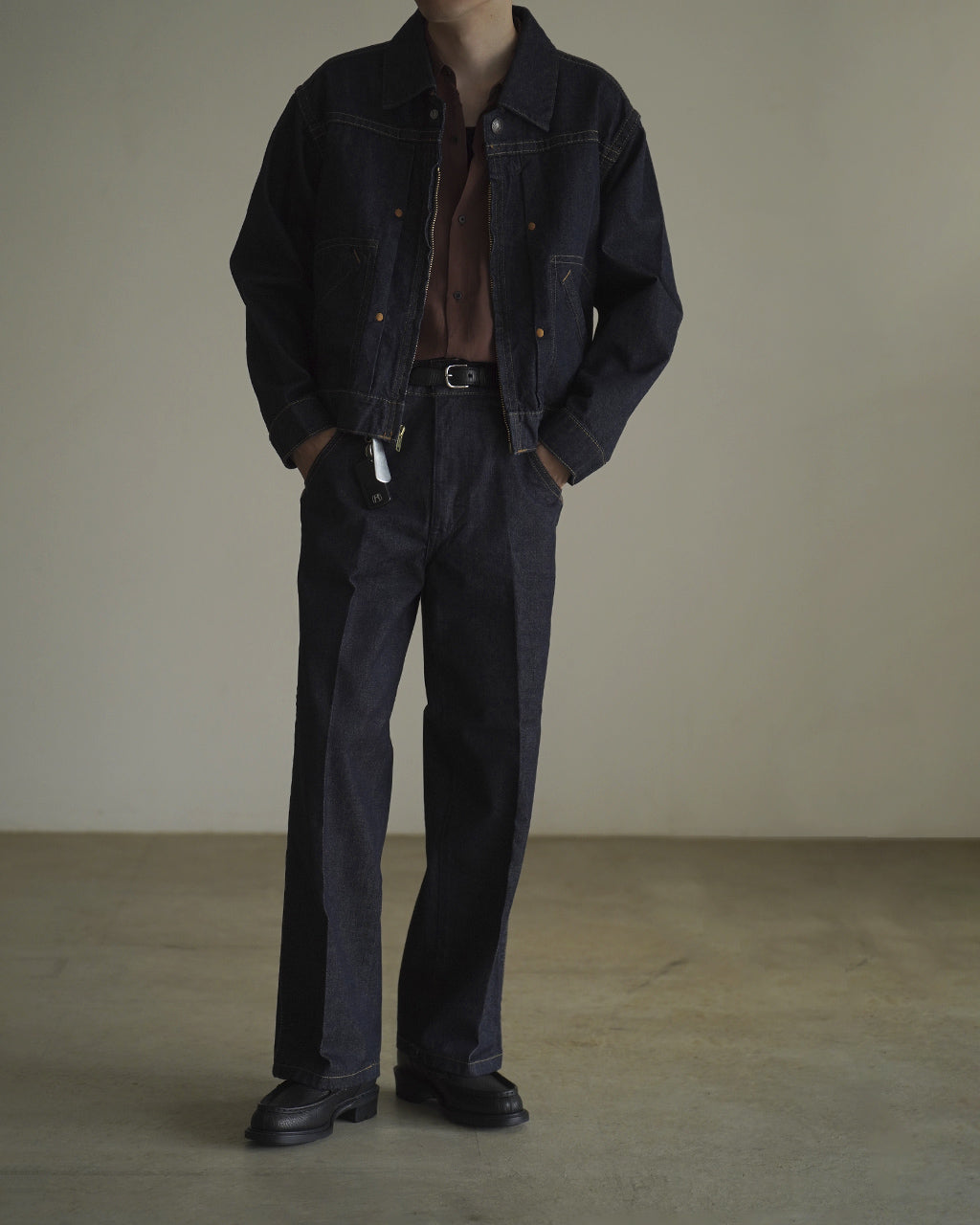 DINNER JEAN JACKET (WASHED) KZF6-06-1