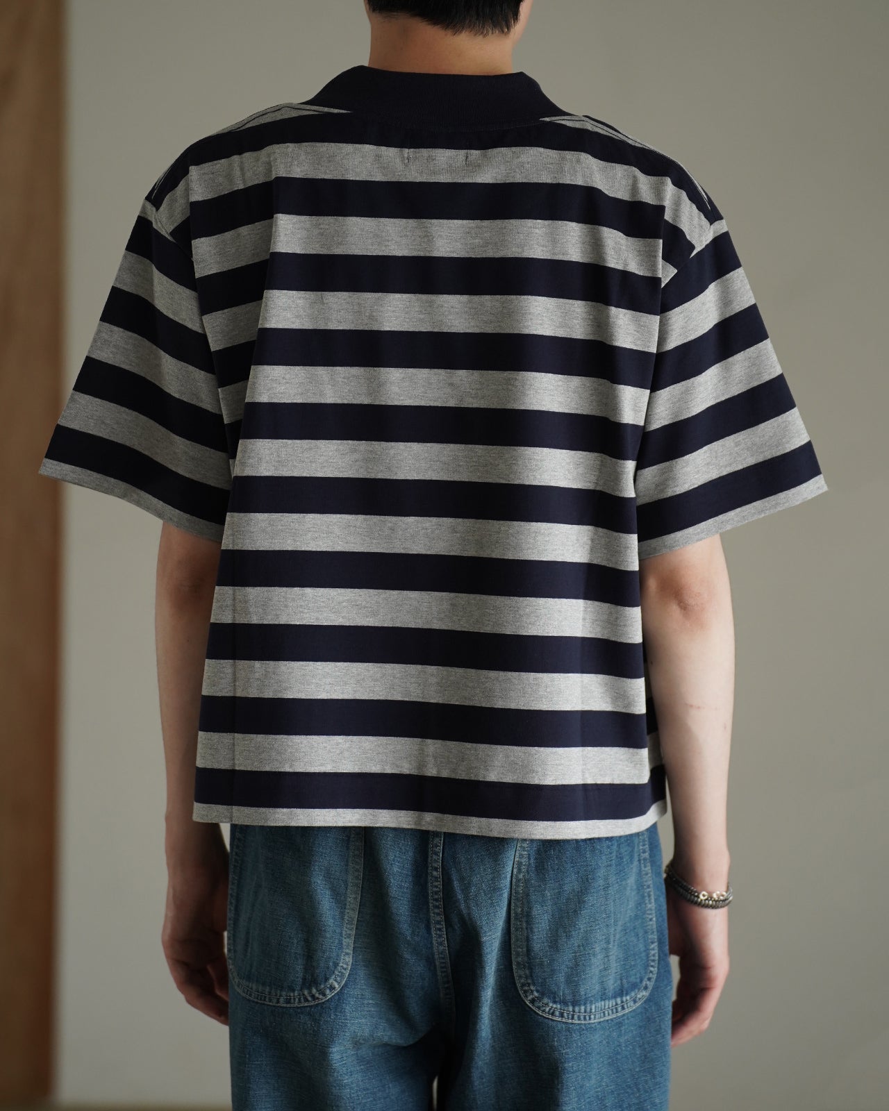 jun様 ヤンガニー 黒白ボーダー KOOKY ZOO JUVENILE BORDER TEE クーキーズー ジュブナイル ボーダーT