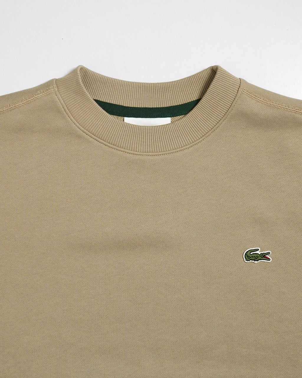 【アウトレット！30%OFF】LACOSTE ラコステ プレミアムスウェットクルーネック リラックスフィット トレーナー SH6913-99【送料無料】