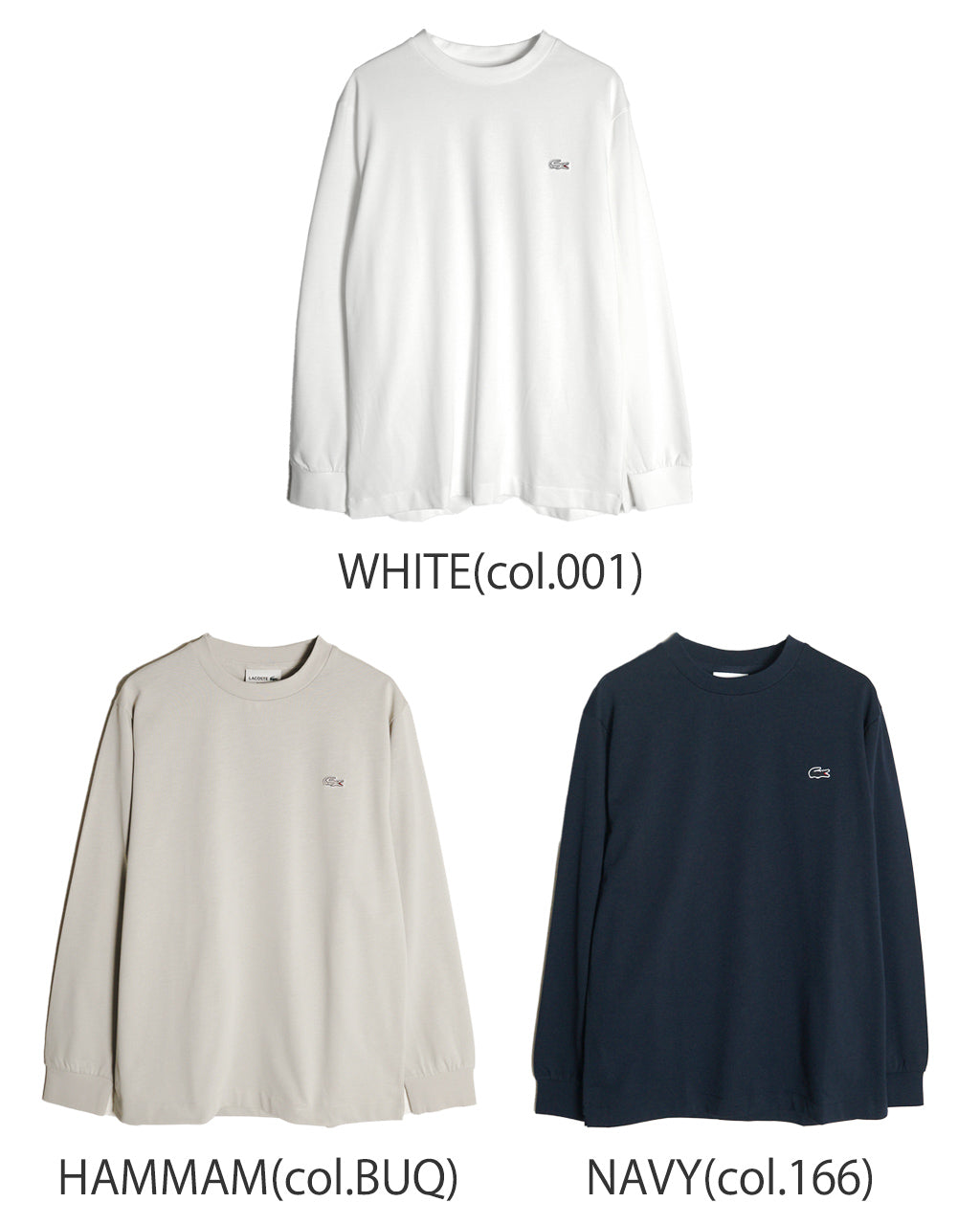 【SALE！30%OFF】LACOSTE ラコステ ベーシック ロングスリーブ Tシャツ L/S TEE カットソー TH5583-99