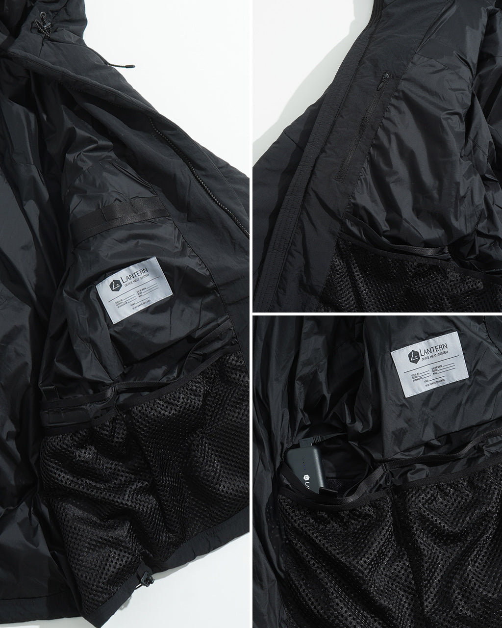 【SALE！40%OFF】LANTERN ランタン ヒーティング フーデッド ブルゾン HEATING HOODED BLOUSON フード ジャケット アウター充電バッテリー付き MOA-LAN-06 【送料無料】