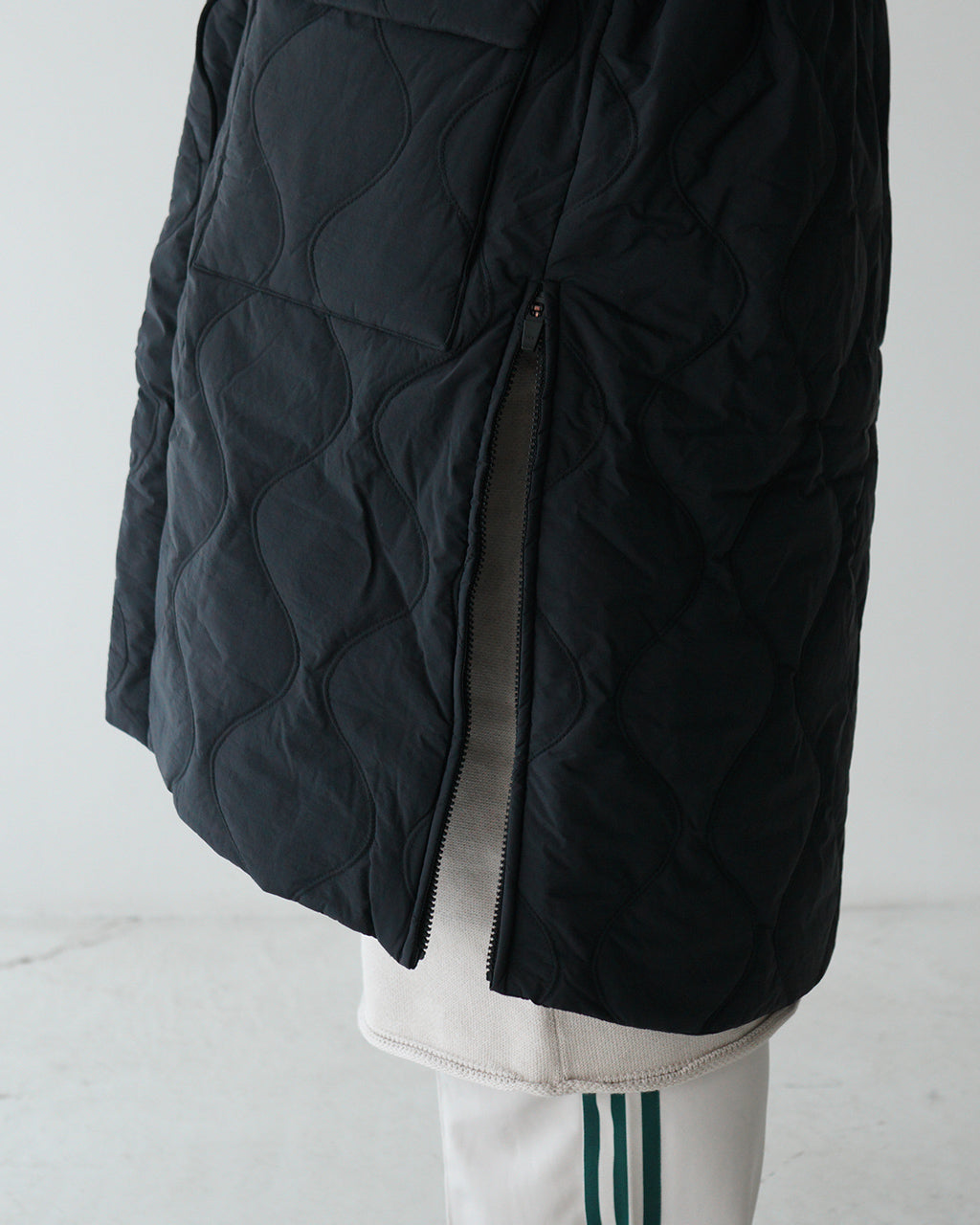 【アウトレット！30%OFF】LANTERN ランタン ヒーティング キルト コート HEATING QUILT COAT 充電バッテリー付き ロングコート MOA-LAN-05 【送料無料】